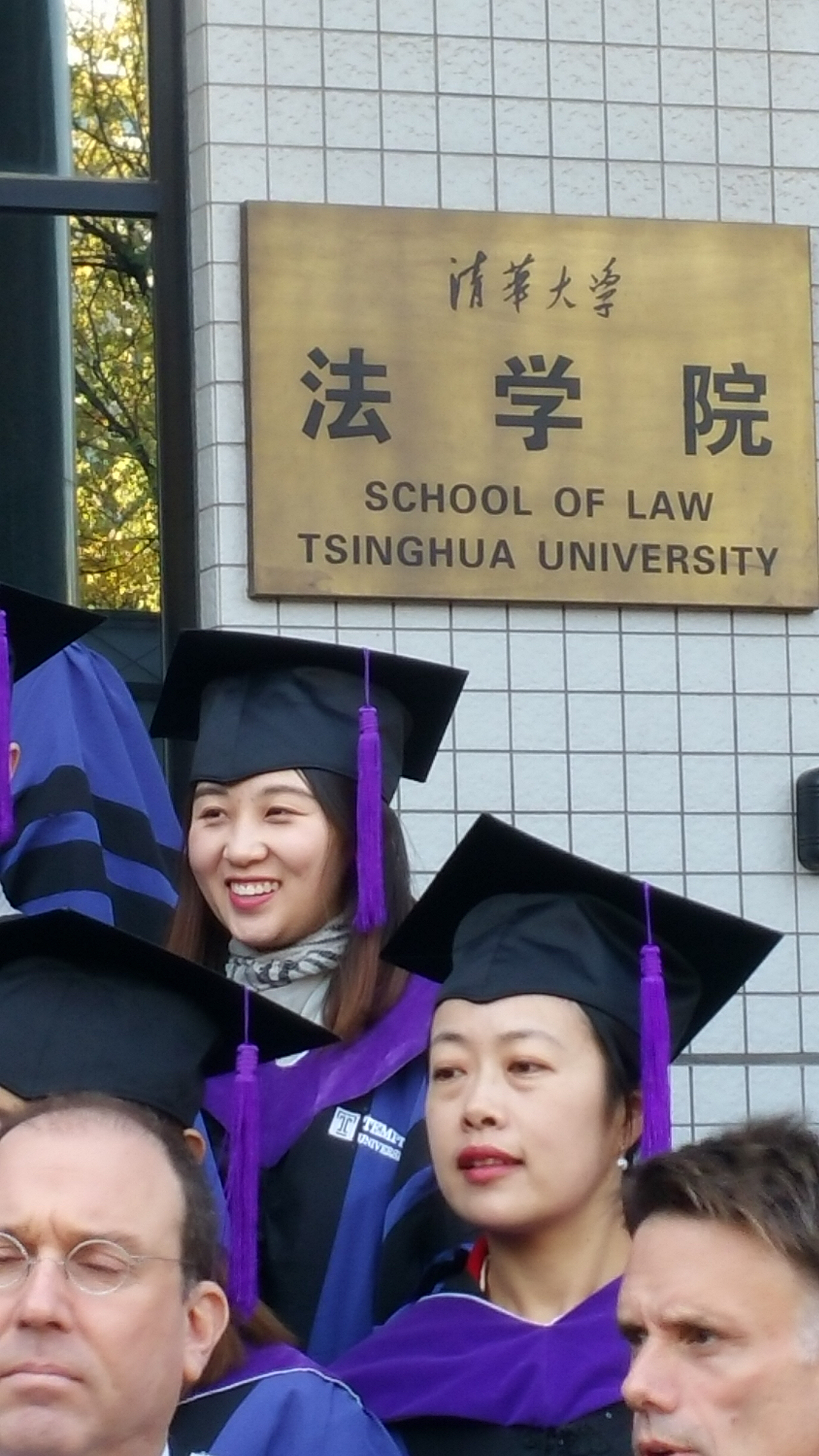 A moment from my LL.M. graduation.